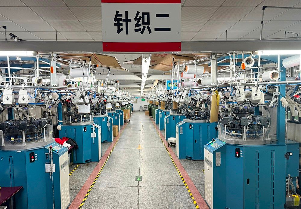Haiyan Hongwei factory floor