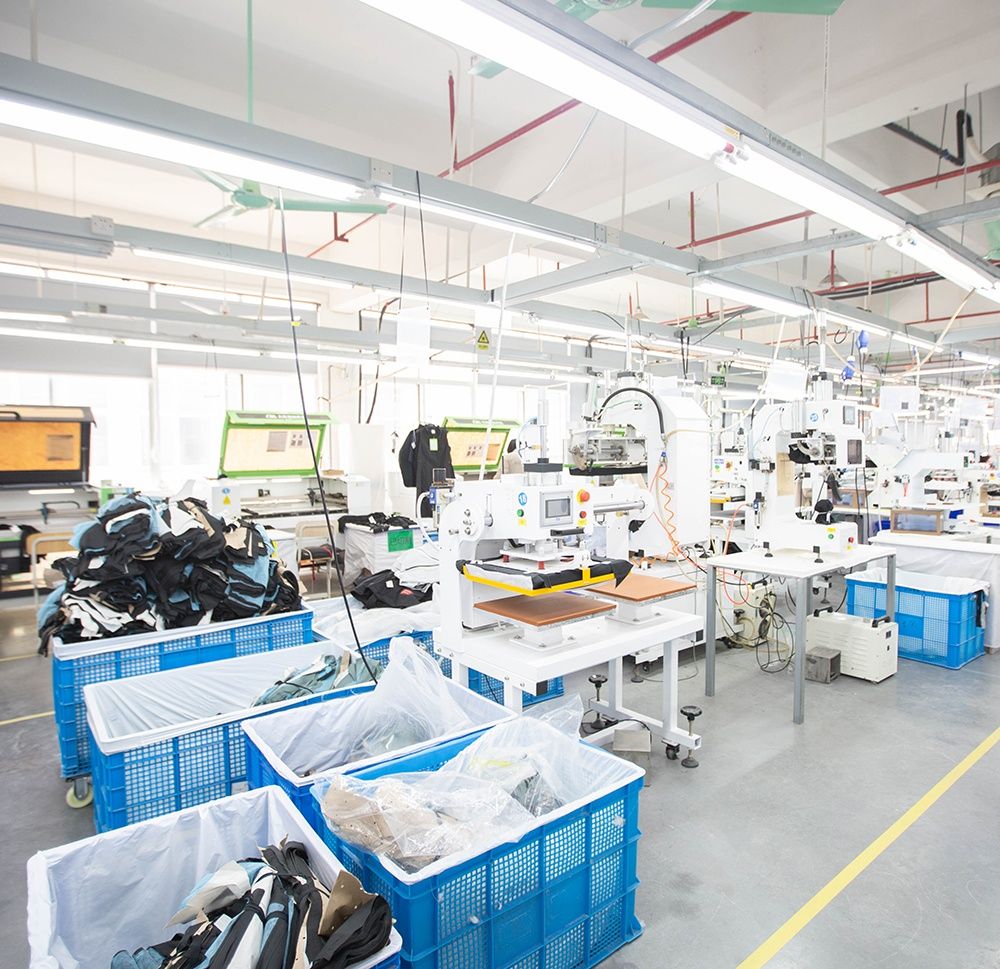 Taihe Coolsun factory floor